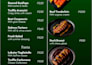 create a modern restaurant menu design
